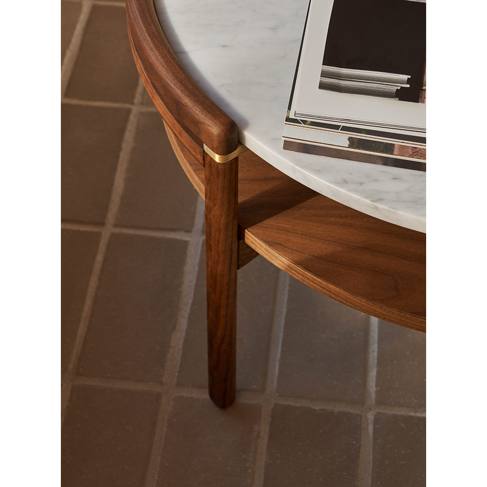 RF1905 Sideways Coffee Table - Marble Top