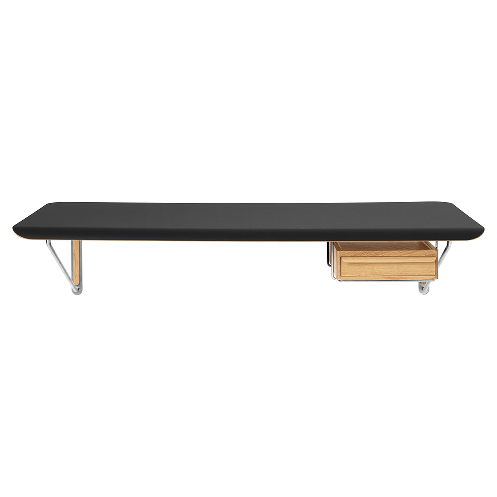AB019 Wall Desk With Drawer - Laminate/Wood