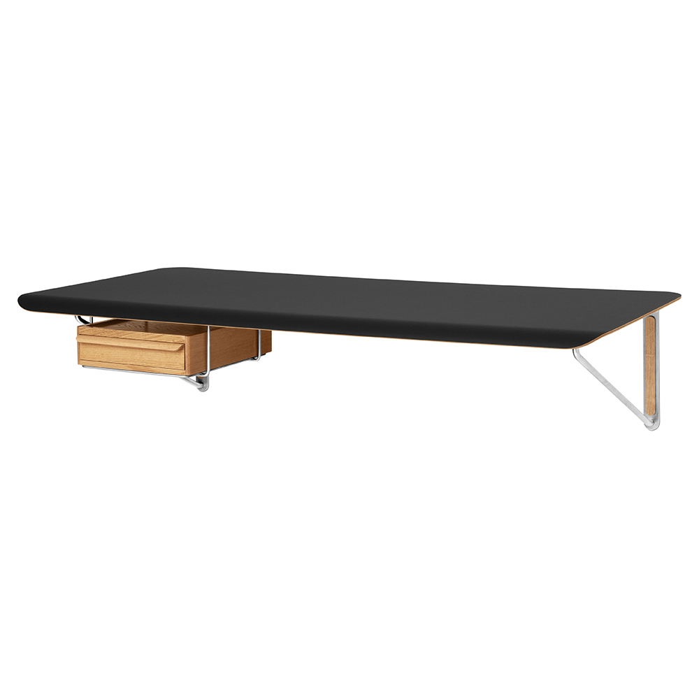 AB019 Wall Desk With Drawer - Laminate/Wood