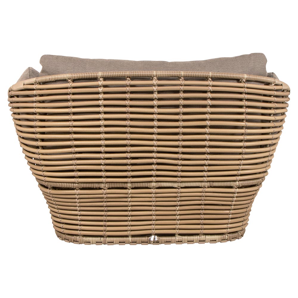 Basket Daybed - Taupe Cushions, Natural Weave Base | Rouse Home