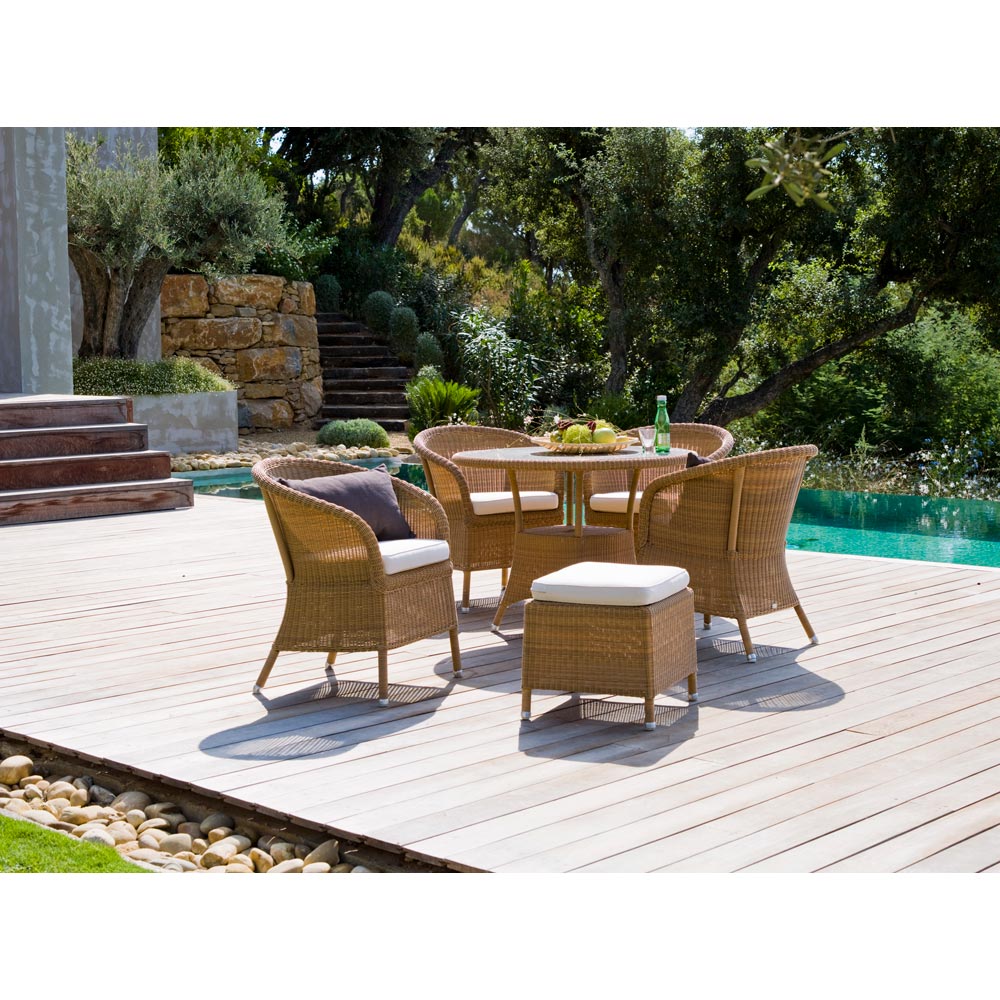 Derby Chair - Sand Cushions, Natural Weave Frame | Rouse Home