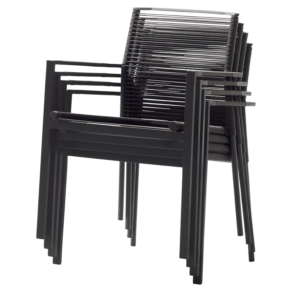Edge Armchair -  Anthracite Frame