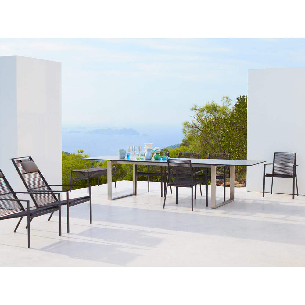 Edge Armchair -  Anthracite Frame