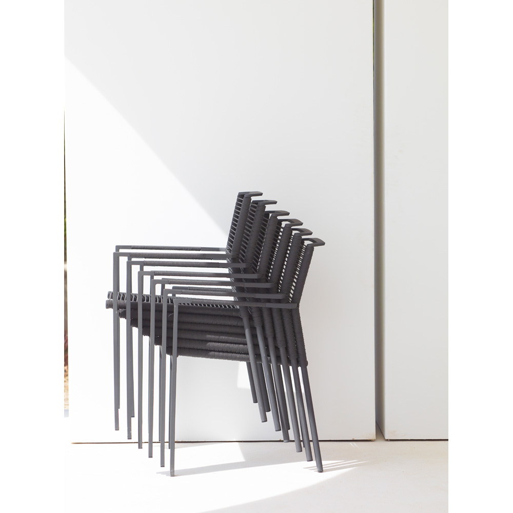 Edge Armchair -  Anthracite Frame
