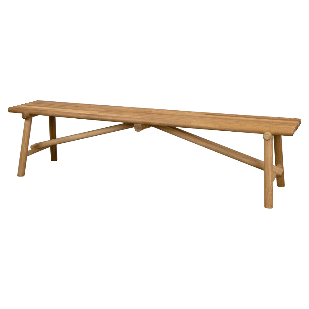 Sticks Bench - Teak | Rouse Home