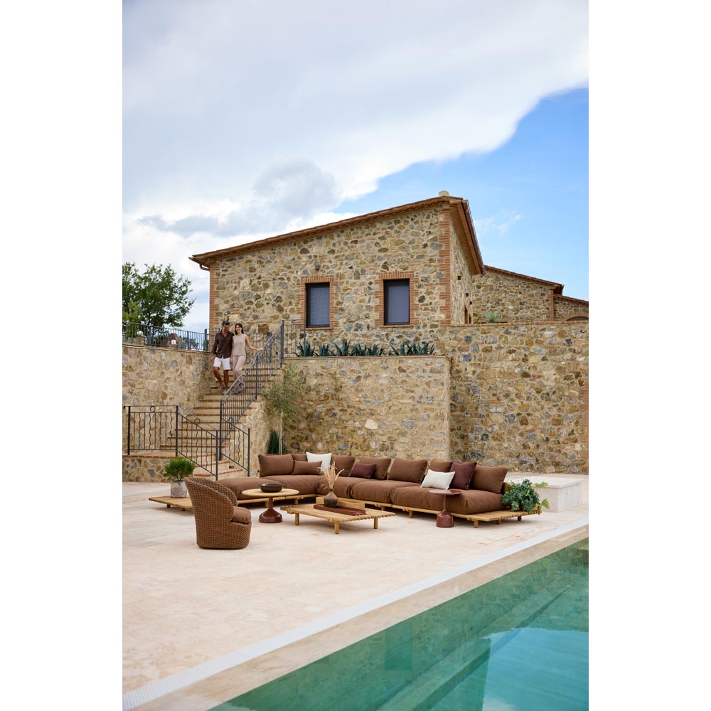 Sticks Platform 1 1/2 Seater Cushion - Umber Brown | Rouse Home
