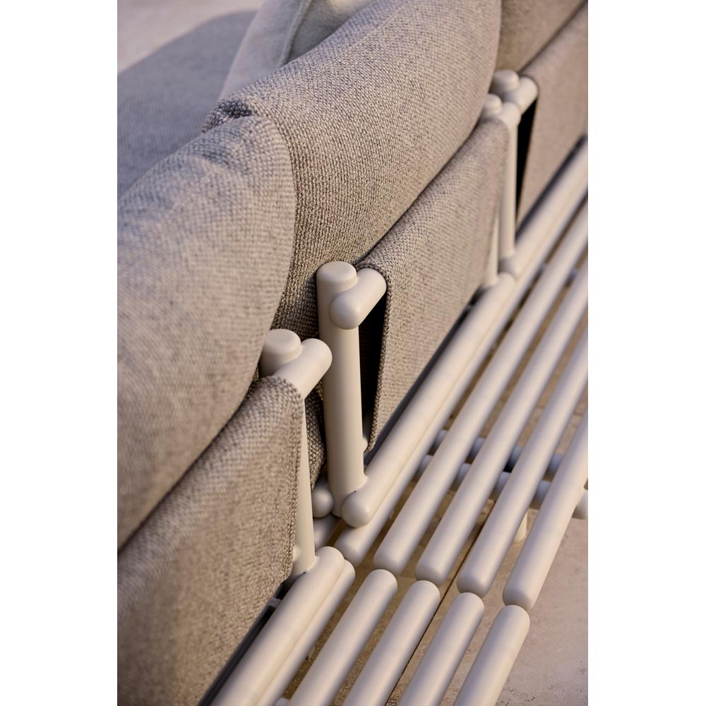 Sticks Platform Sofa Module Base - Sand Aluminum | Rouse Home