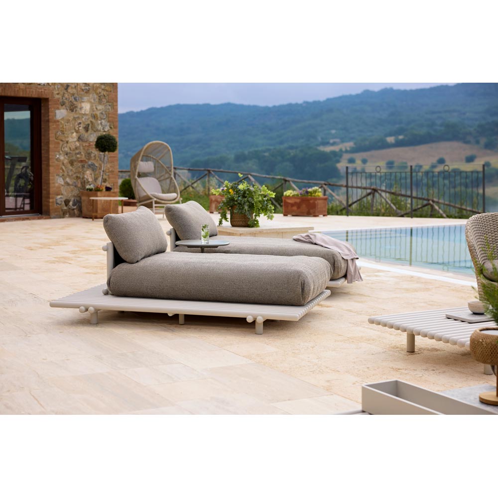 Sticks Platform Sofa Module Base - Sand Aluminum | Rouse Home