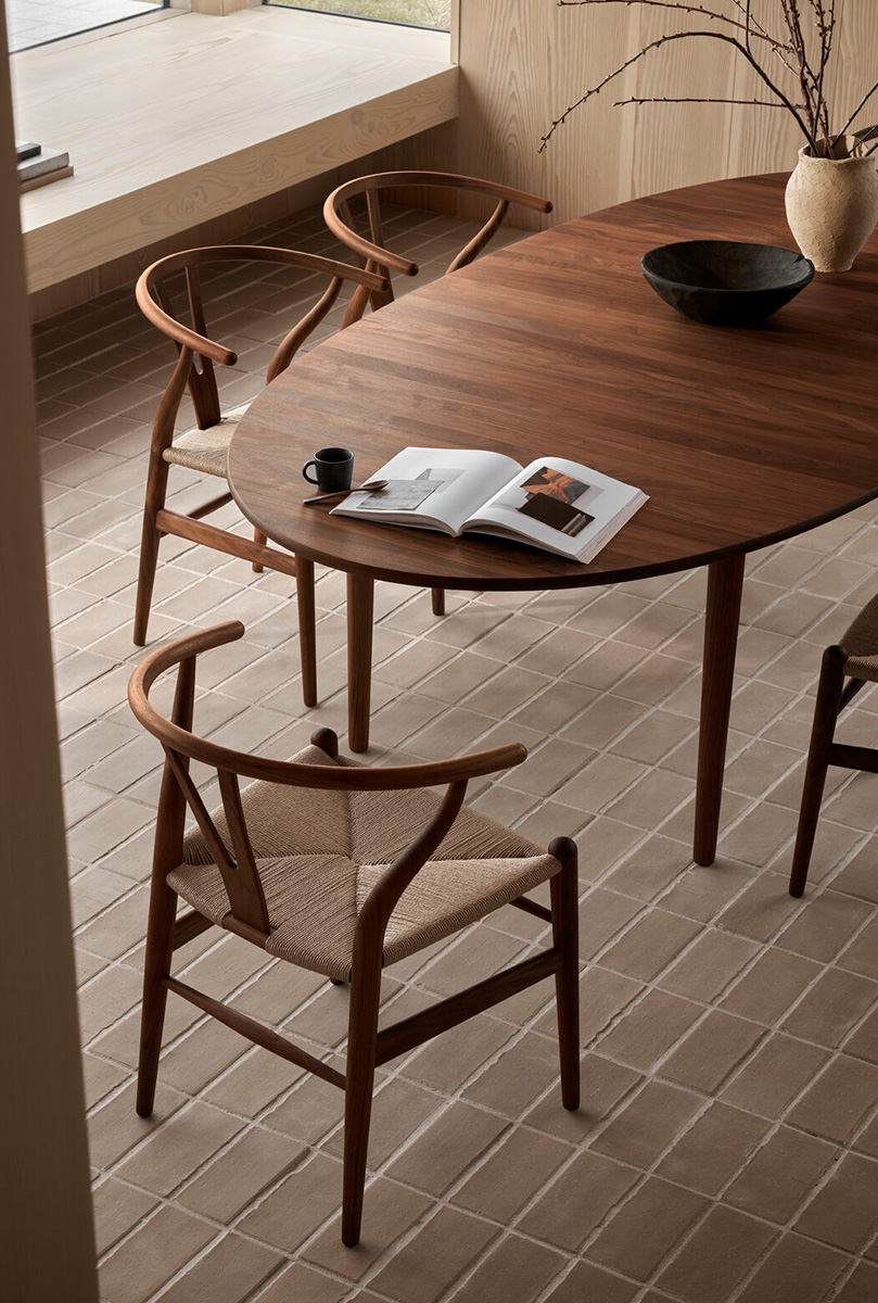 CH24 walnut wishbone chair 5 | Rouse Home