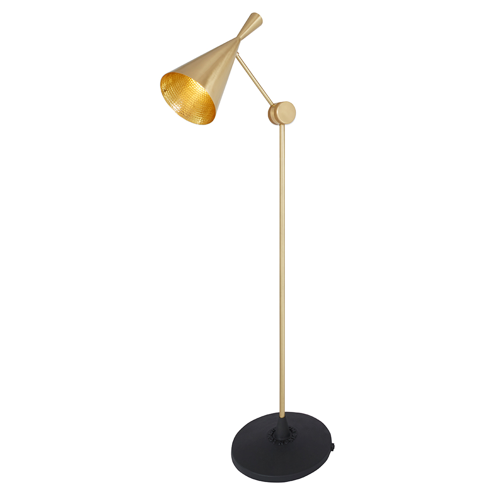 Beat Floor Lamp - Brass