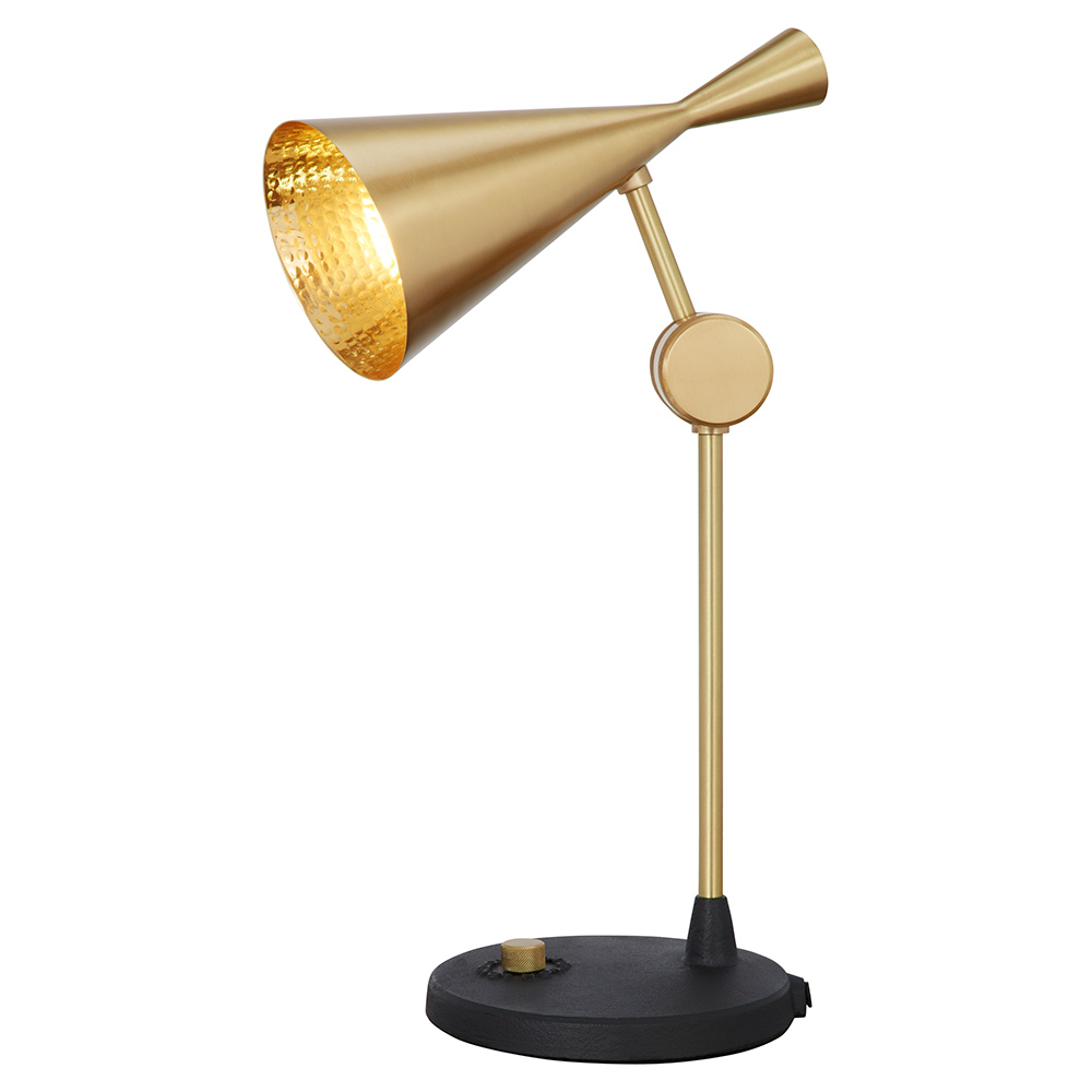 Beat Table Lamp - Brass