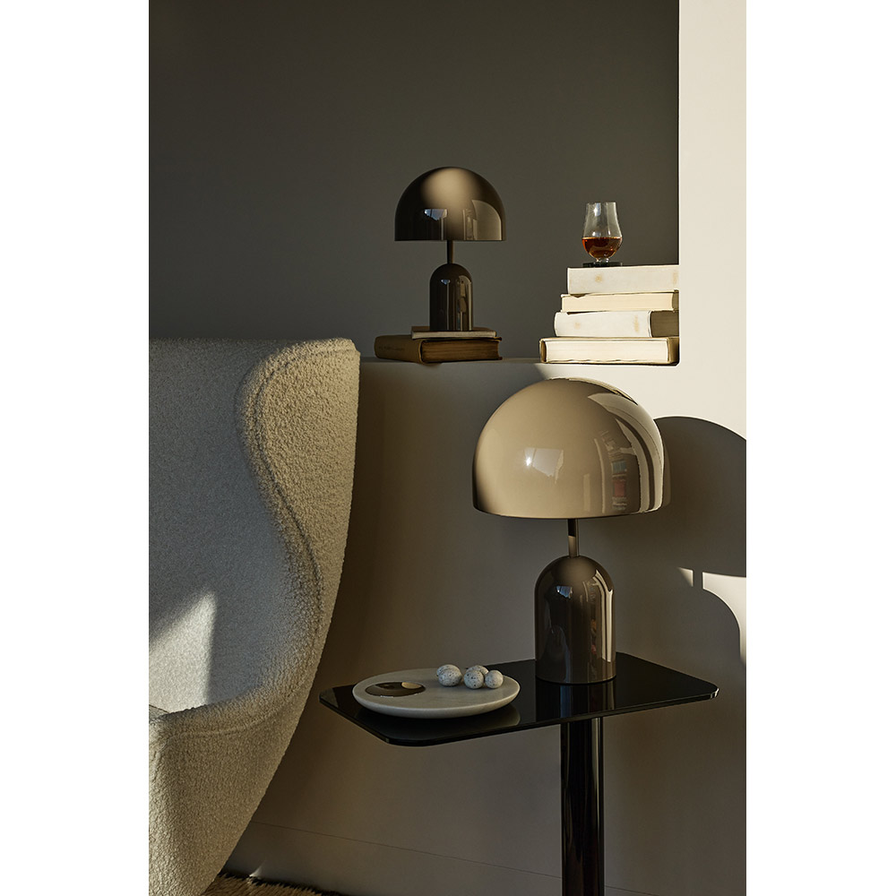 Bell Table Lamp - Taupe