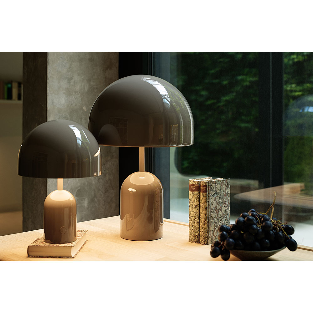 Bell Table Lamp - Taupe