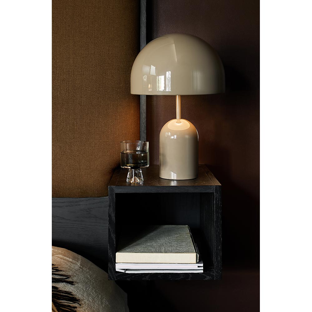 Bell Table Lamp - Taupe