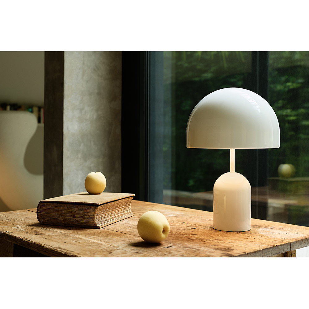 Bell Table Lamp - White