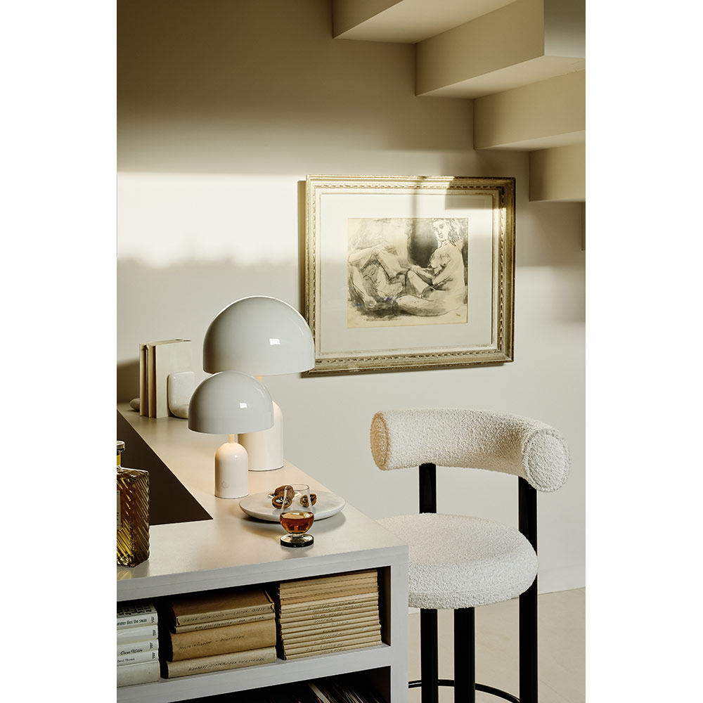 Bell Table Lamp - White