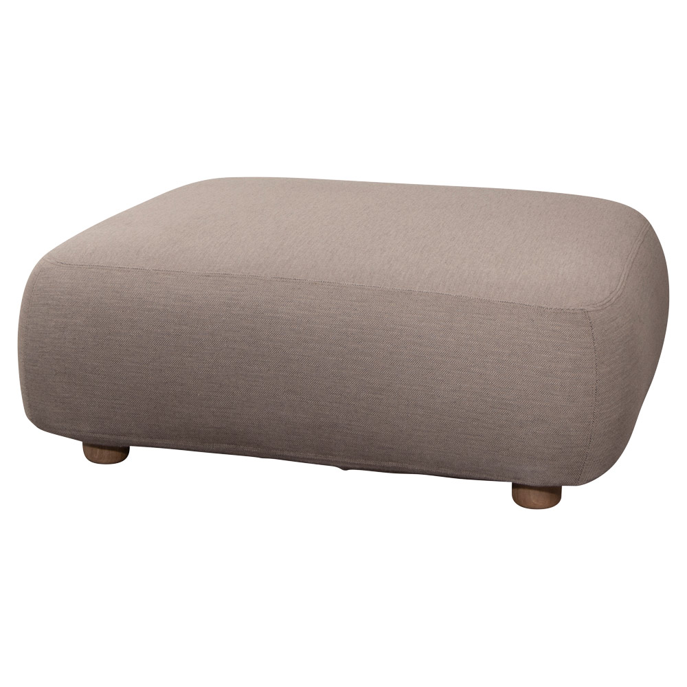Capture Outdoor Pouf - Taupe | Rouse Home