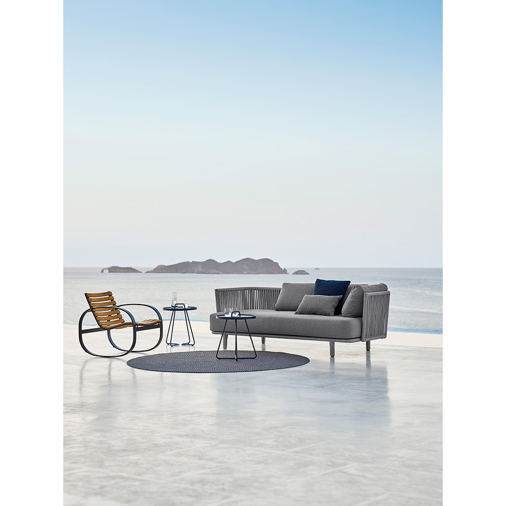 Moments Outdoor 3 Seater Sofa - Gray | Rouse Home