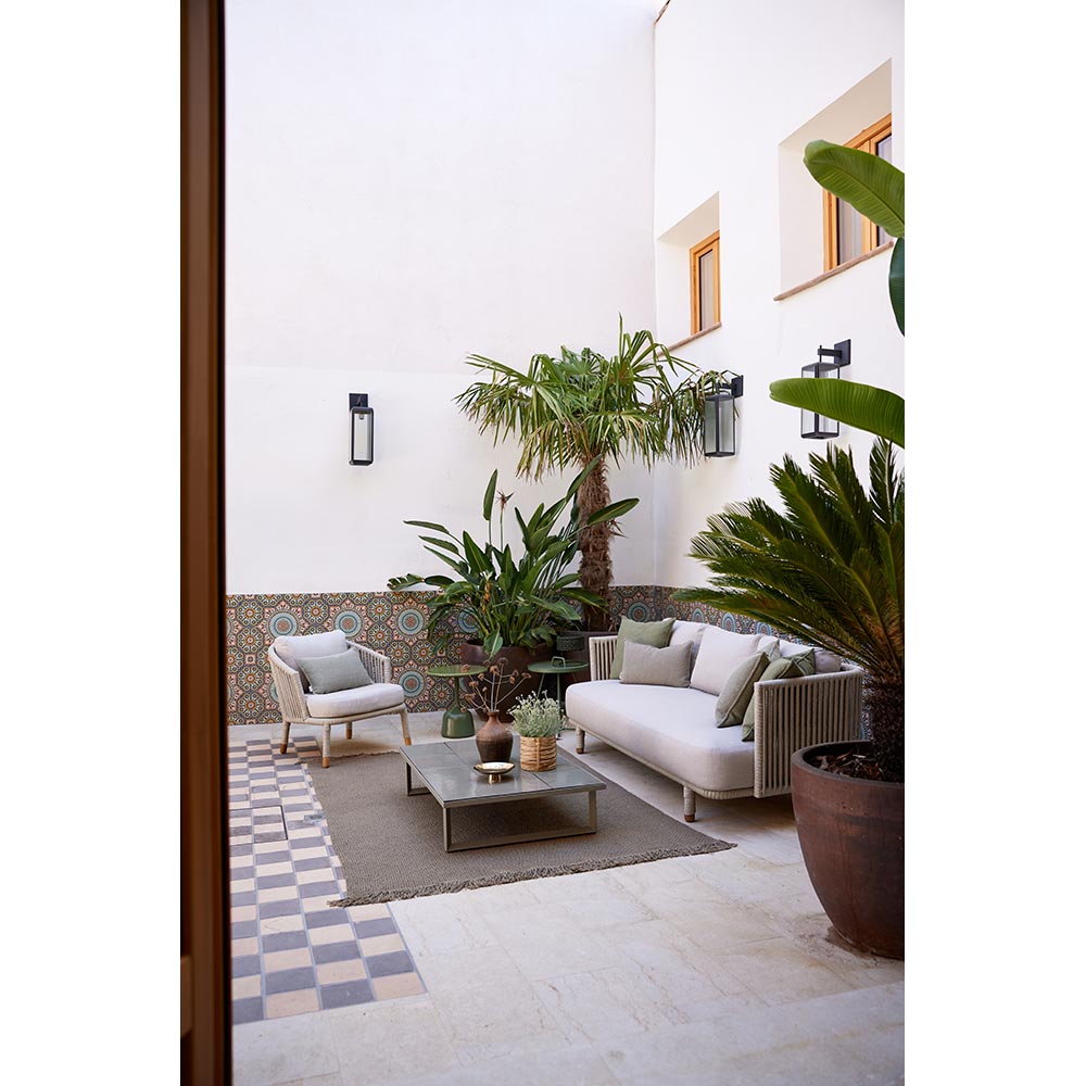 Moments Outdoor 3 Seater Sofa - Gray | Rouse Home