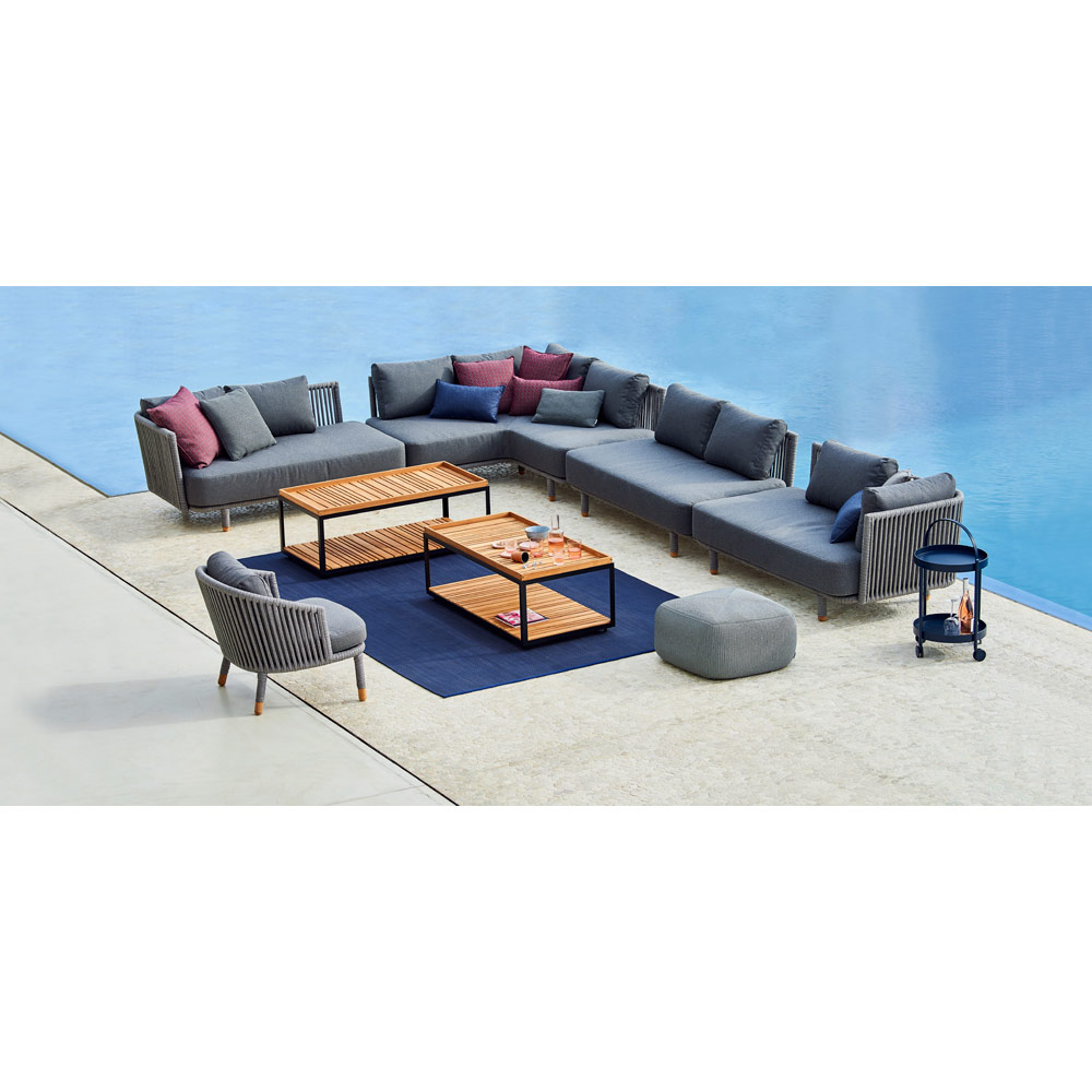 Moments Outdoor Lounge Chair - Gray