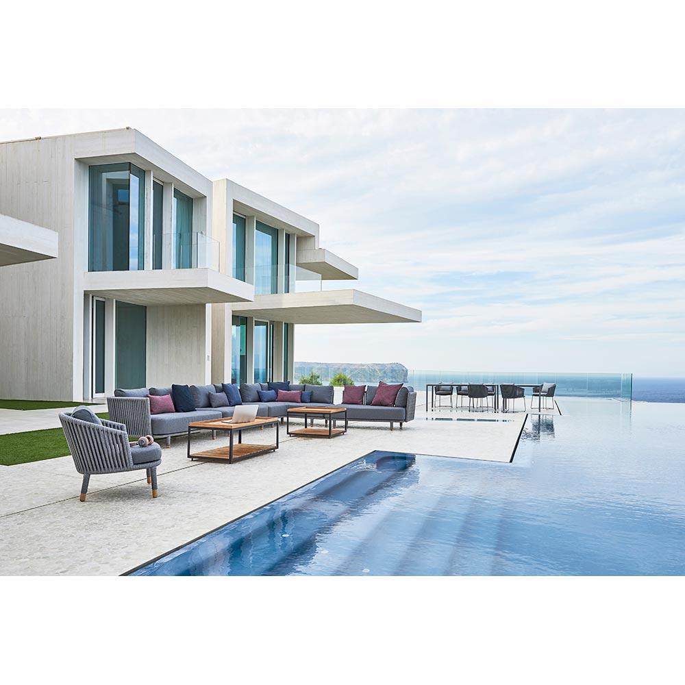 Moments Outdoor Lounge Chair - Gray