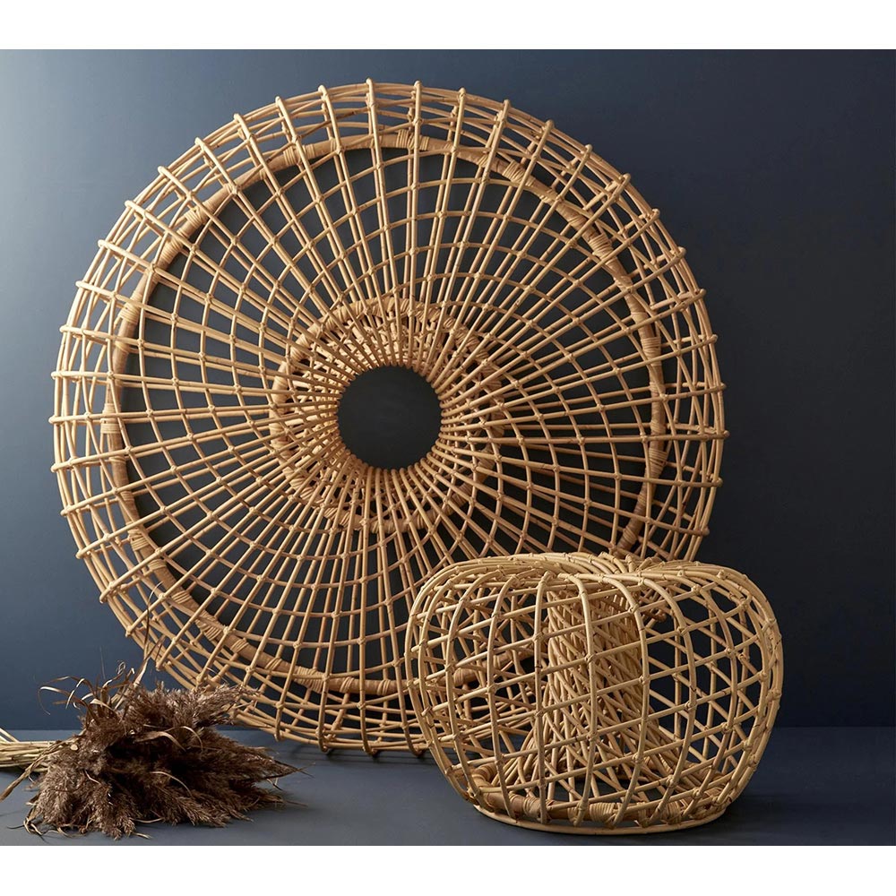 Nest Large Footstool - Natural | Rouse Home