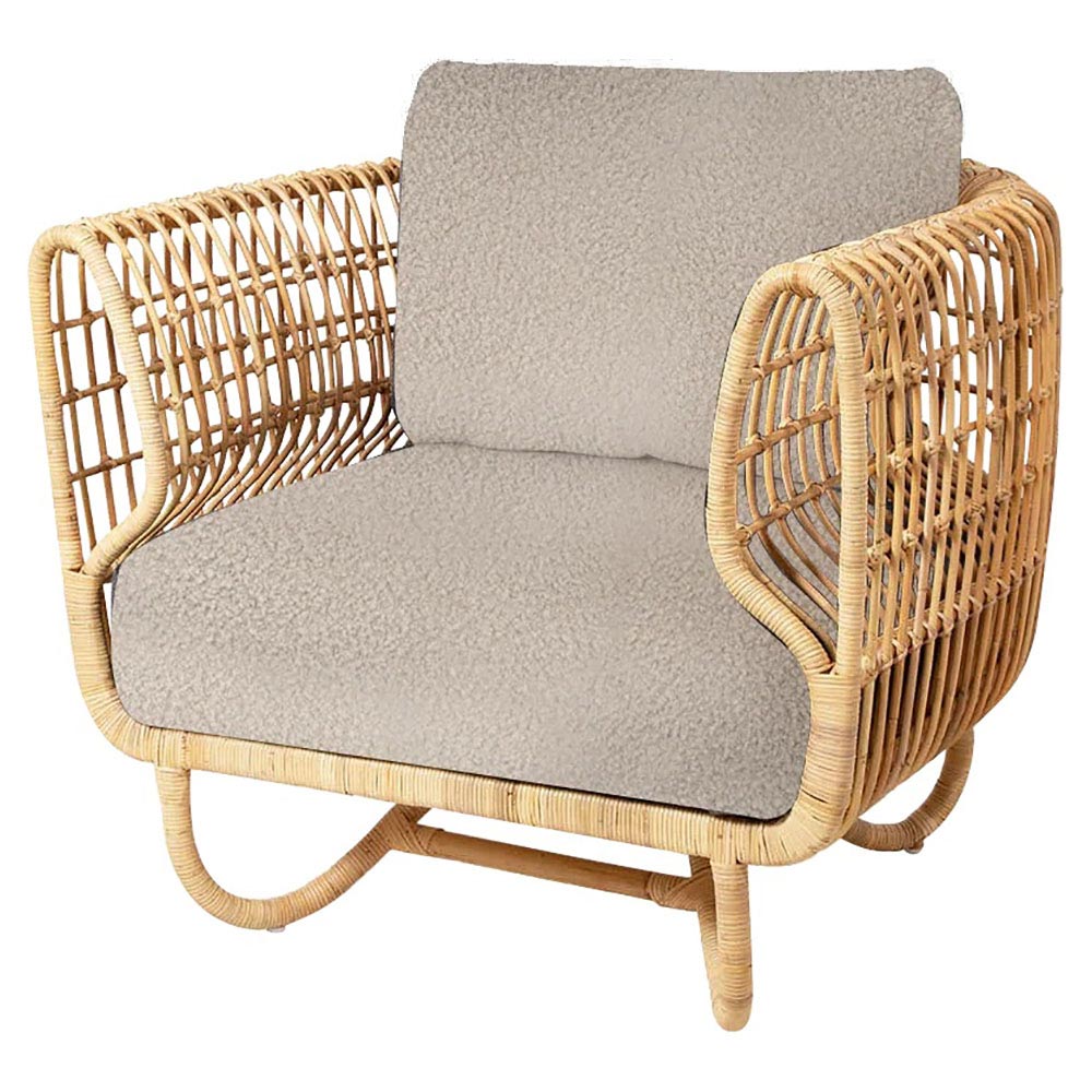 Nest Lounge Chair - Light Brown Scent Cushions | Rouse Home