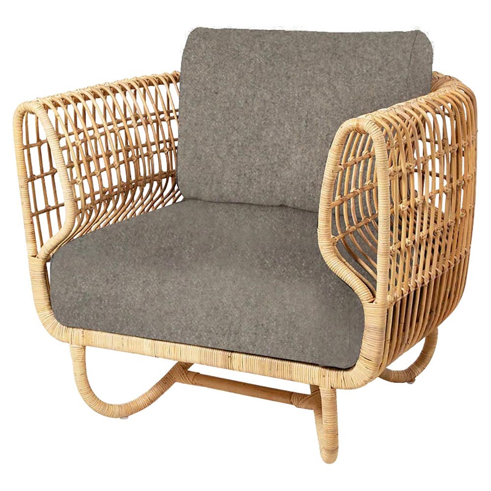 Nest Lounge Chair - Light Brown Zen Cushions | Rouse Home