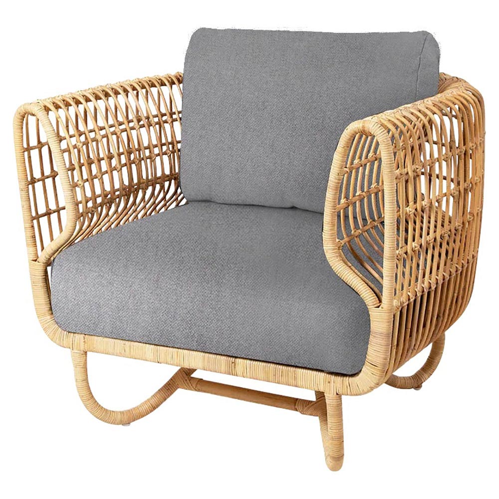 Nest Lounge Chair - Light Gray Ambience Cushions | Rouse Home