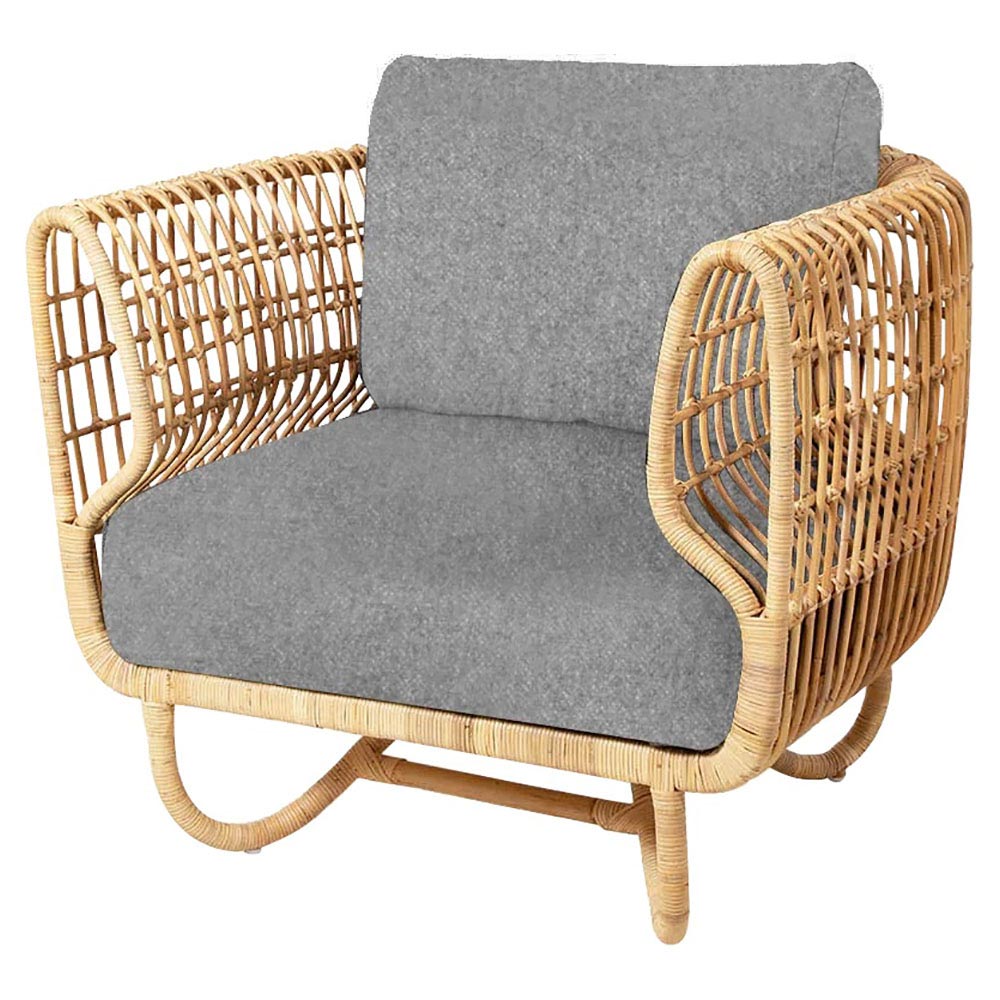 Nest Lounge Chair - Light Gray Zen Cushions | Rouse Home