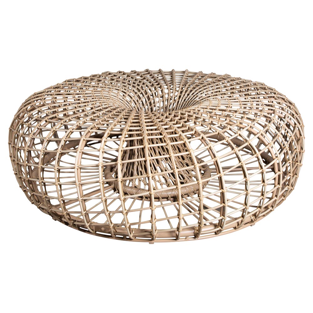 Nest Outdoor Large Footstool - Natural | Rouse Home