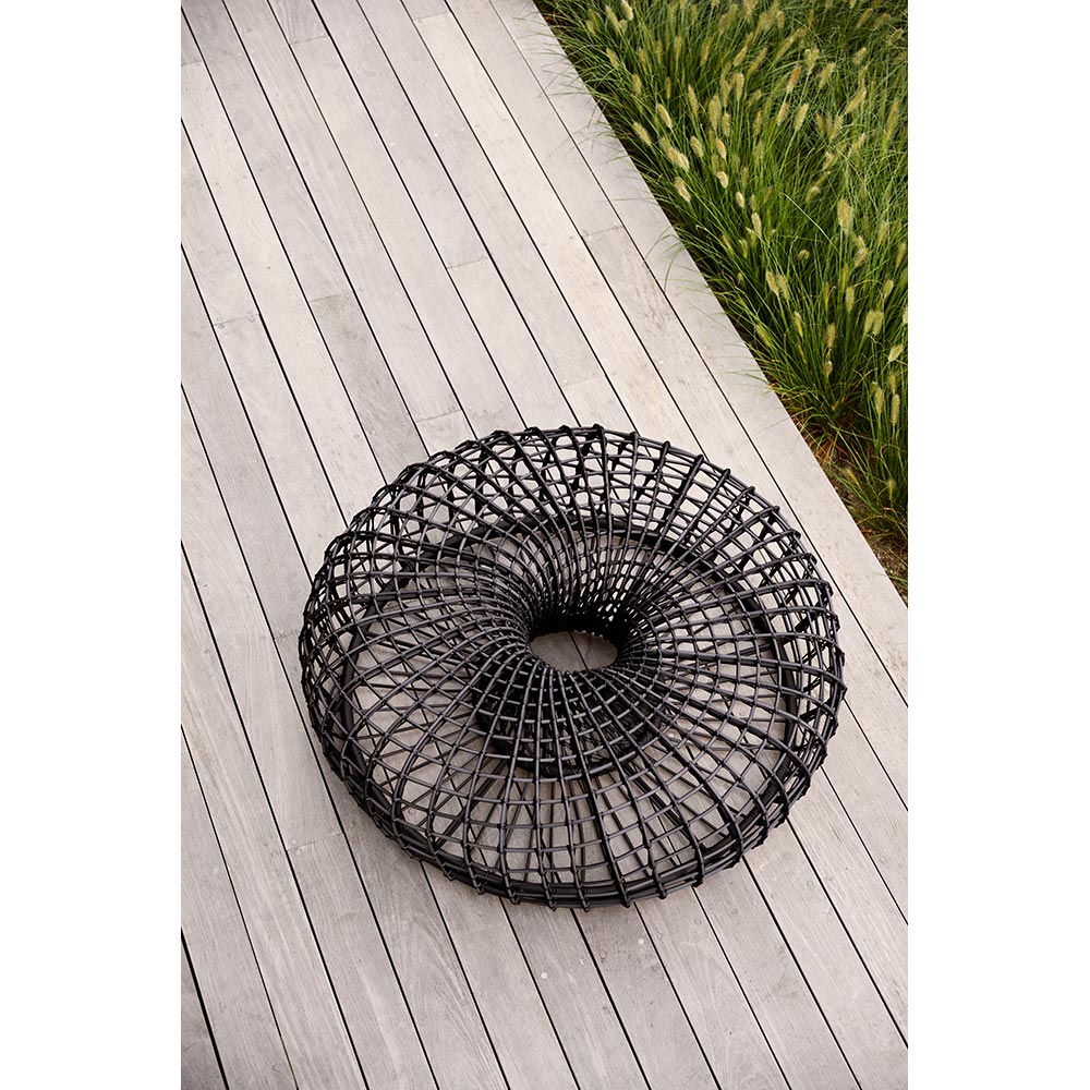Nest Outdoor Large Footstool - Natural | Rouse Home