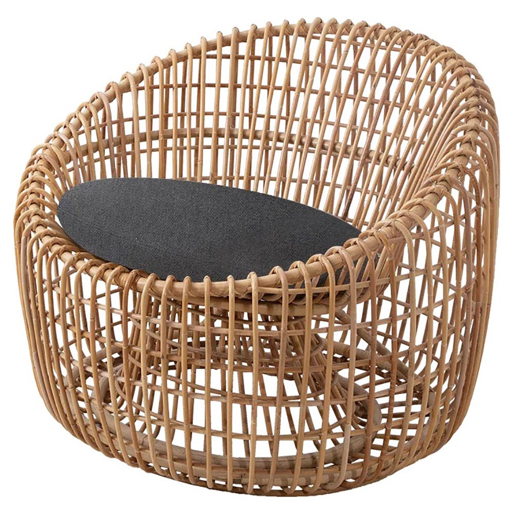 Nest Round Chair - Dark Gray Cushions | Rouse Home