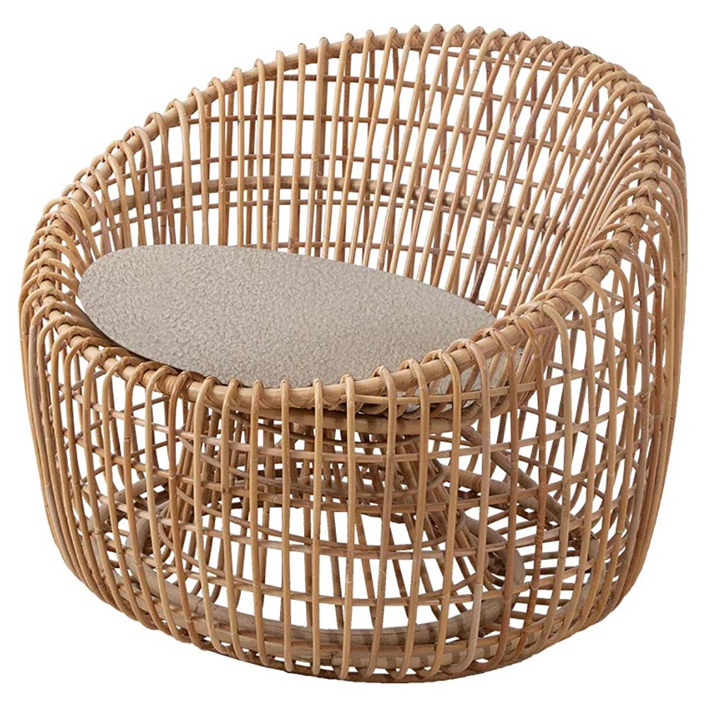 Nest Round Chair - Light Brown Scent Cushions | Rouse Home