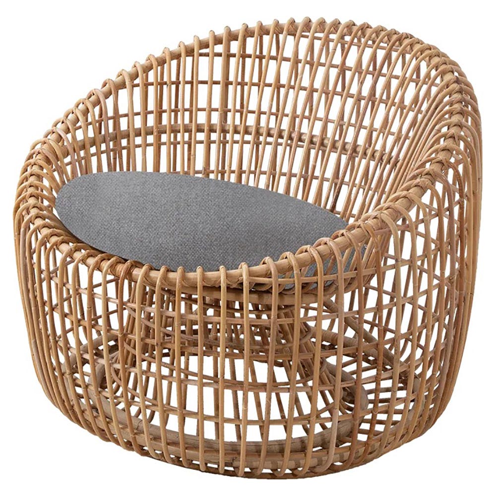 Nest Round Chair - Light Gray Ambience Cushions | Rouse Home
