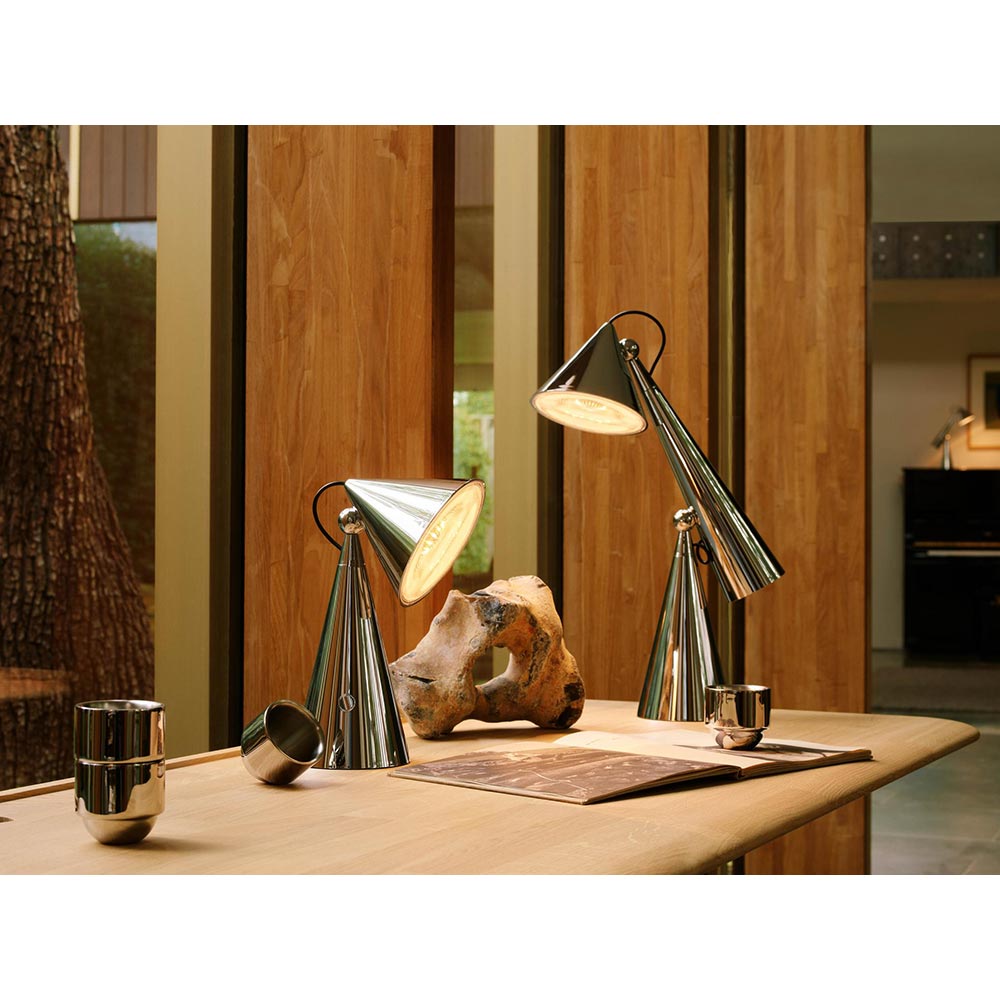 Pose Portable Lamp - Silver