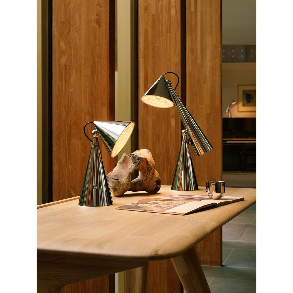 Pose Portable Lamp - Silver