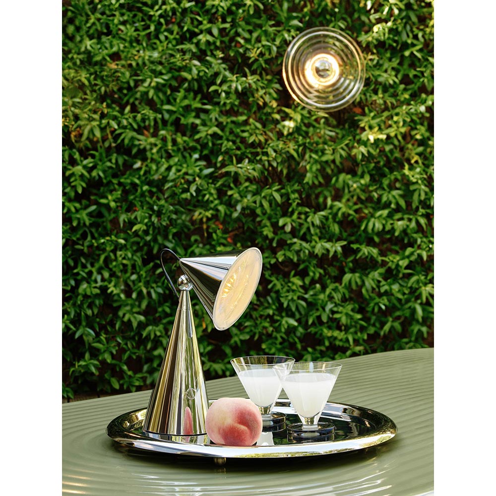 Pose Portable Lamp - Silver