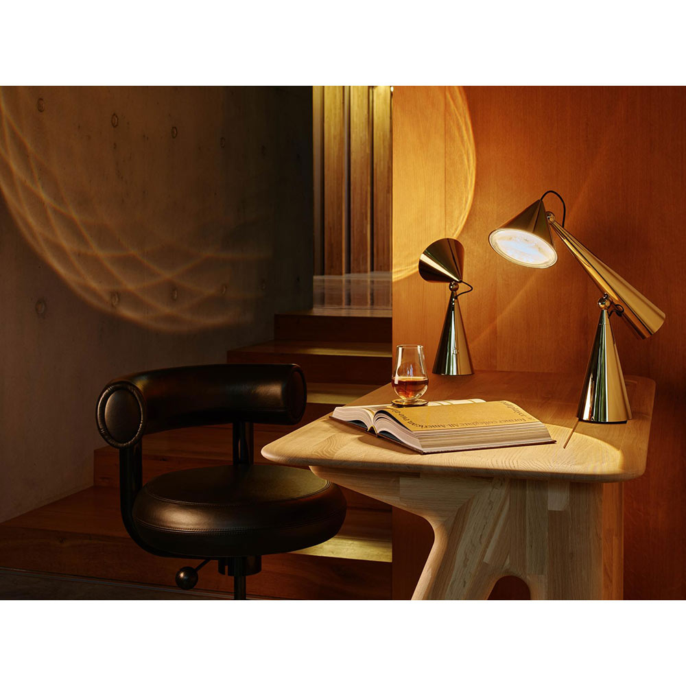 Pose Table Lamp Gold 6 | Rouse Home