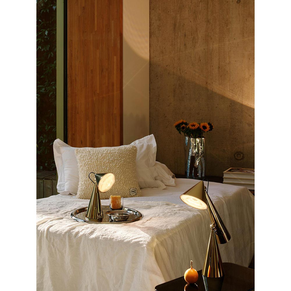 Pose Table Lamp Gold 8 | Rouse Home