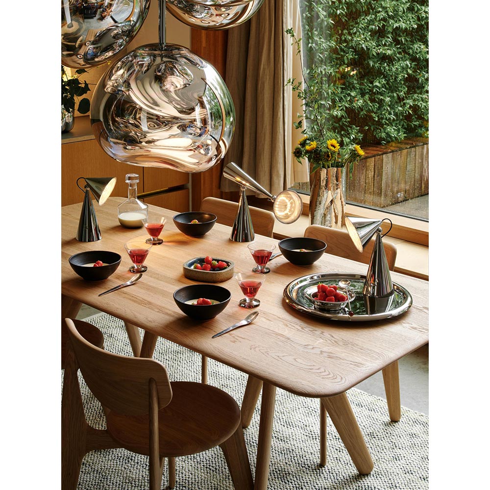Pose Table Lamp Silver 11 | Rouse Home
