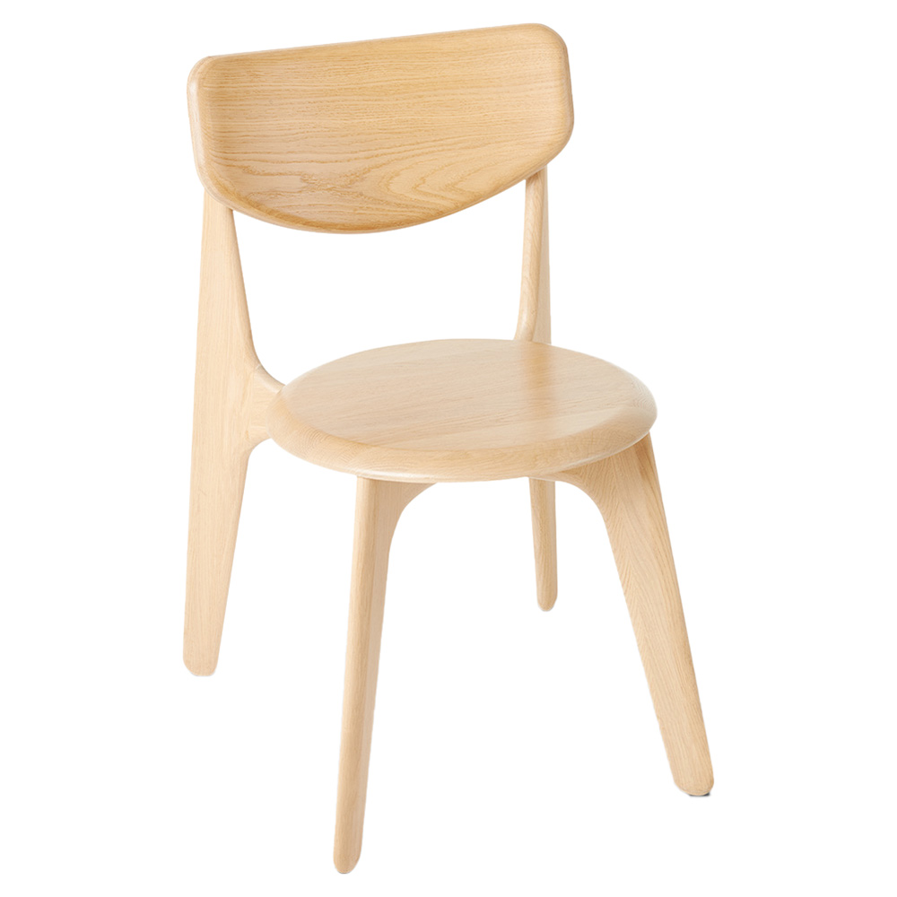 Slab Dining Chair - Natural Oak