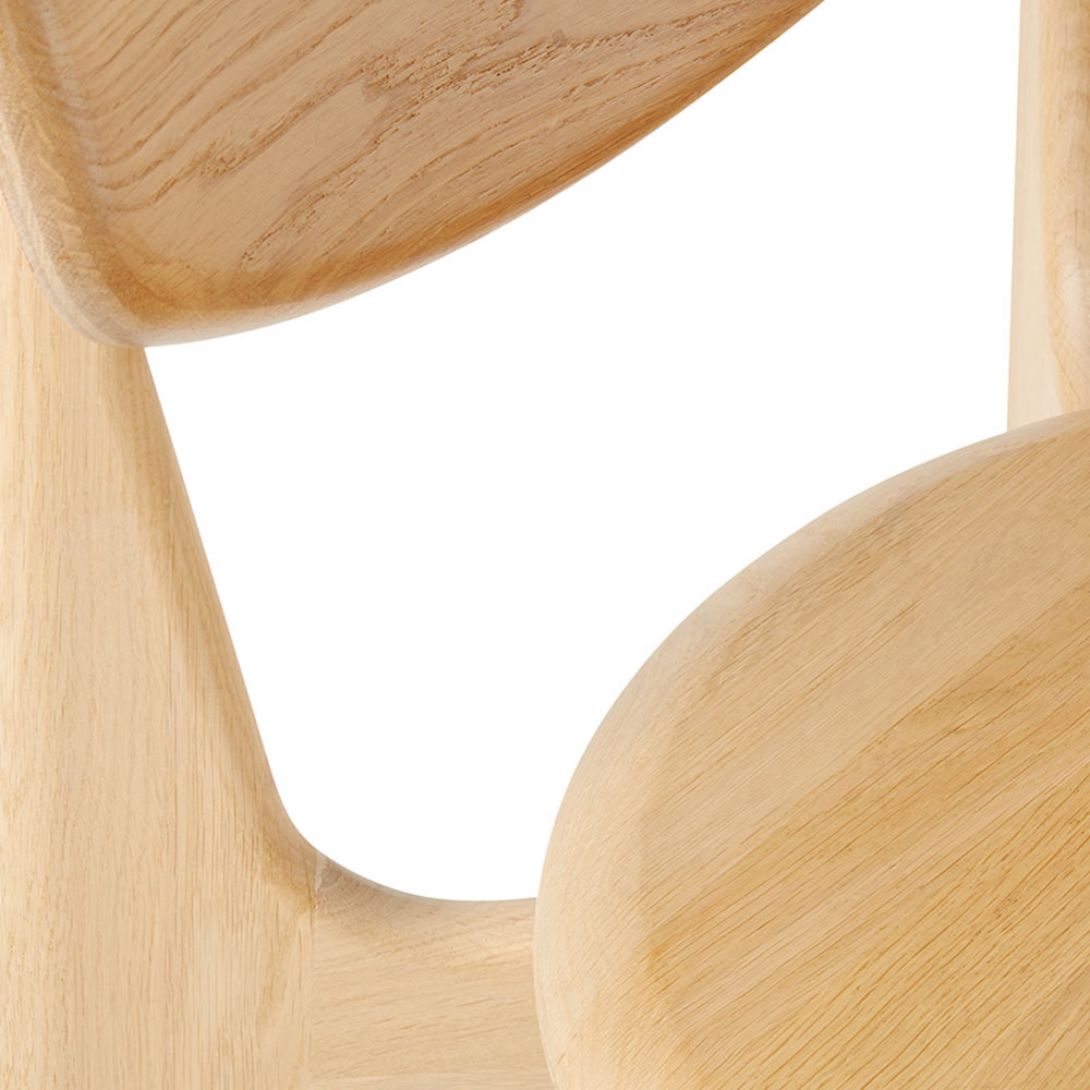 Slab Dining Chair - Natural Oak