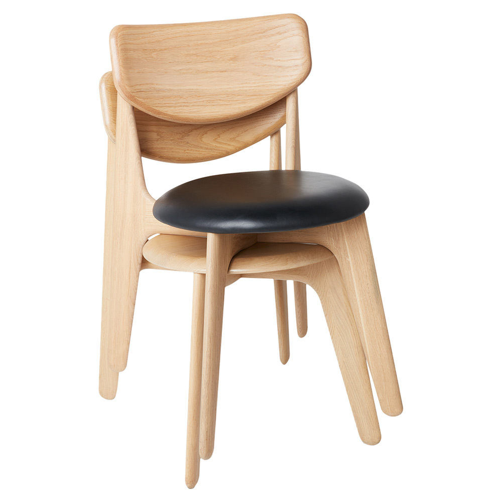 Slab Dining Chair - Natural Oak