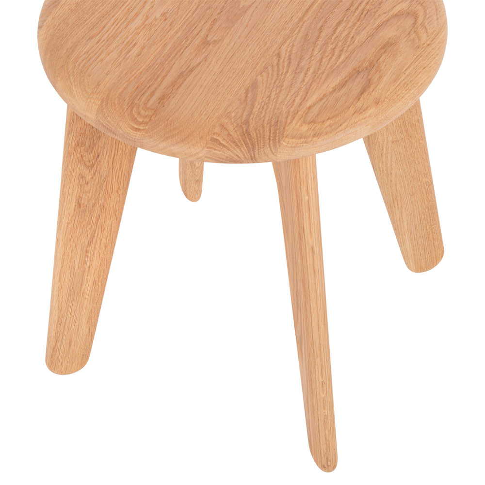 Slab Stool - Natural Oak