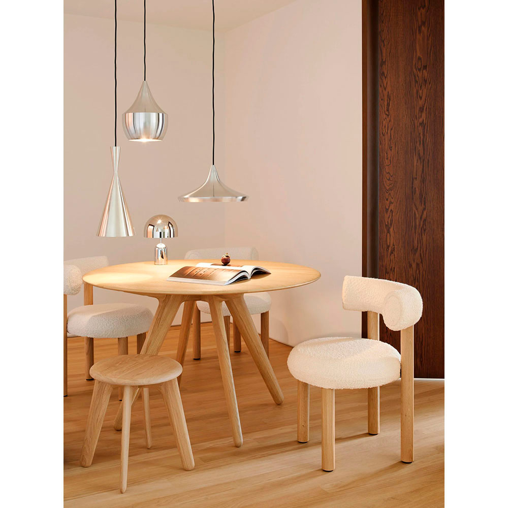 Slab Stool - Natural Oak