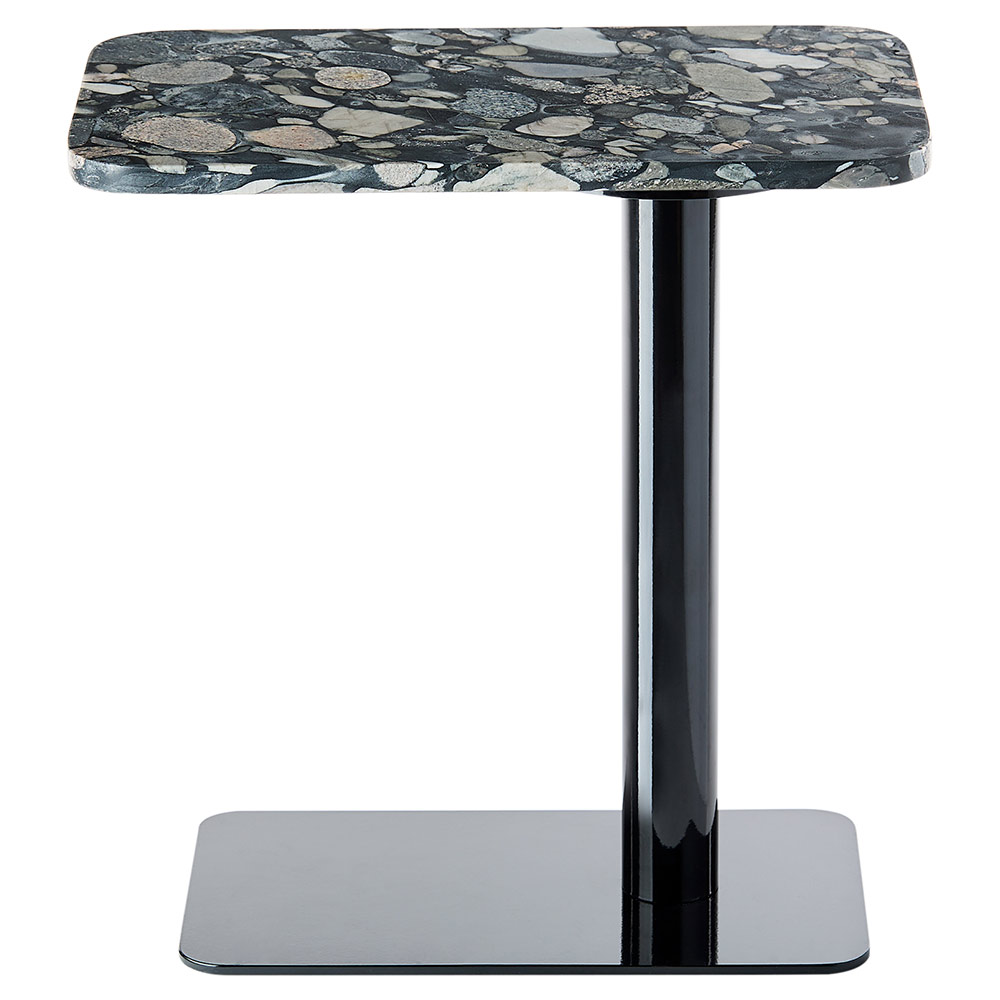 Stone Rectangle Table - Pebble Marble