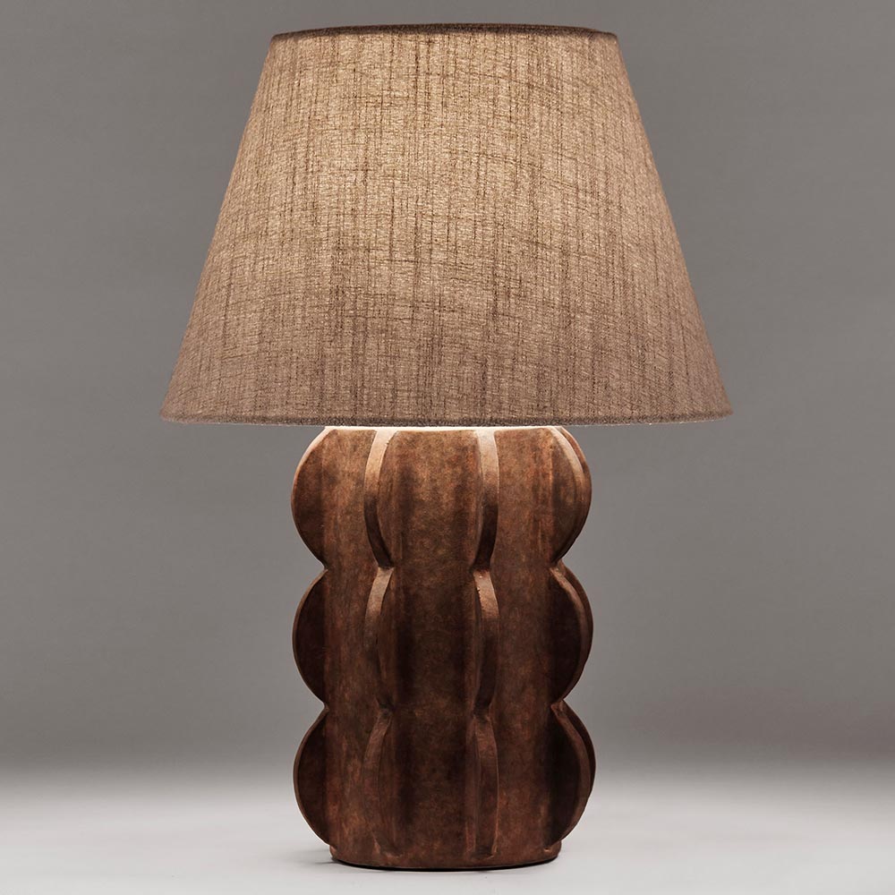Arcissimo Large Table Lamp - Brown | Rouse Home