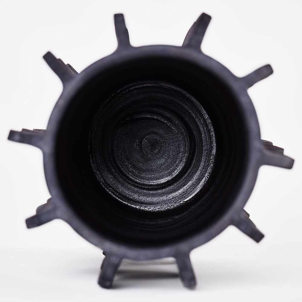 Arcissimo Large Vase - Black | Rouse Home