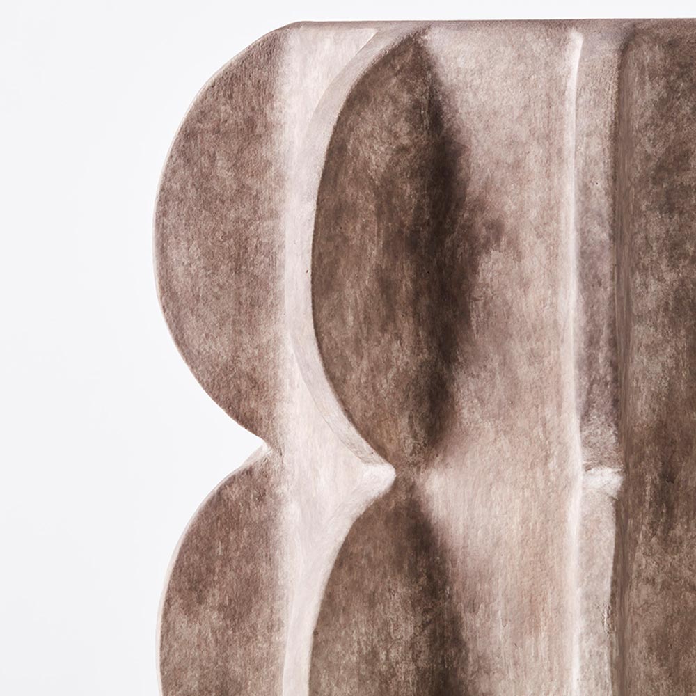 Arcissimo Large Vase - Gray | Rouse Home